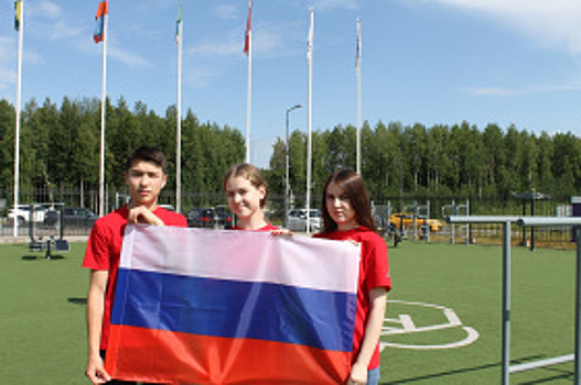 Акция в поддержку команды на Олимпийских играх в Токио «Знай наших» прошла в Ханты-Мансийске