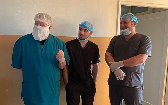 Трое хирургов Рязанской ОКБ уехали в зону спецоперации