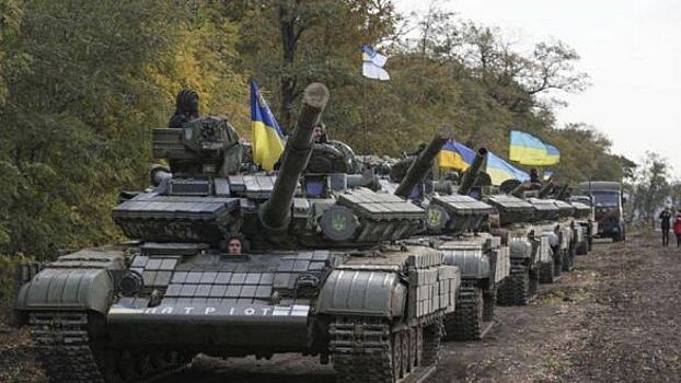 Военкор Коц заявил, что танковая колонна армии ВС Украины начала движение к границе России
