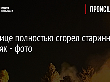 В Вырице полностью сгорел старинный особняк - фото