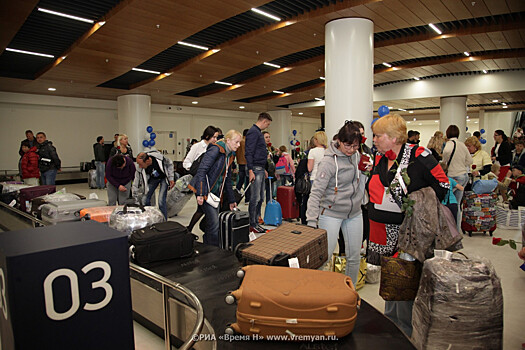 Пассажиропоток аэропорта Стригино в первом полугодии увеличился на 159%