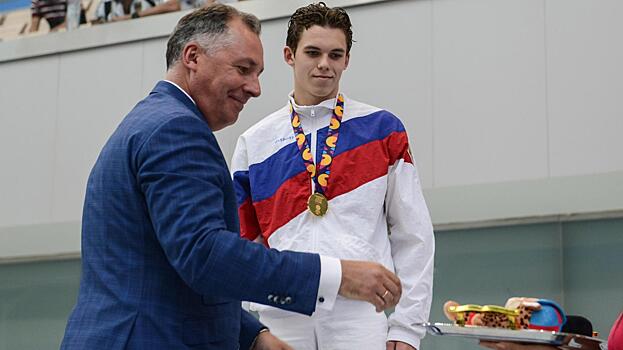 Пловец из Вологды выиграл золото на международном олимпийском фестивале