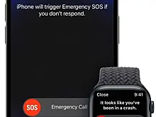 В США функция SOS в iPhone снова спасла жизни попавших в страшную аварию