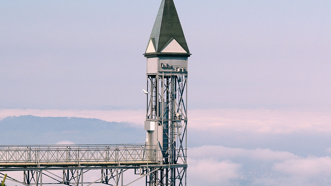 Лифт Хамметшванд, Люцерн, Швейцария
