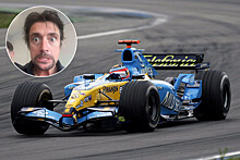 Ведущий Tog Gear Ричард Хаммонд тестирует болид Формулы-1 «Рено» — видео, рекорд Стига
