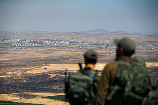 ВВС Израиля атаковали позиции сирийской армии на Голанских высотах