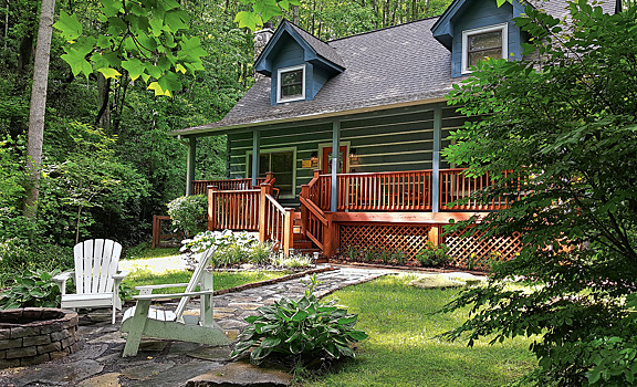 Идеи ландшафтного дизайна дачи в лесу