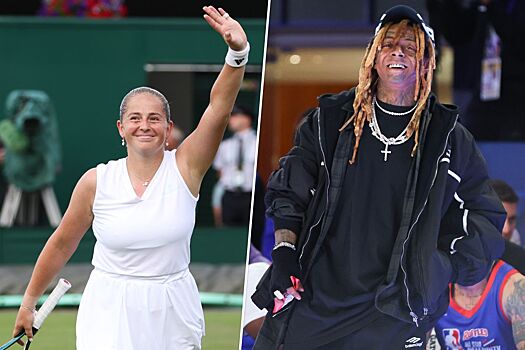 Латвийская теннисистка Елена Остапенко привлекла внимание рэпера Лил Уэйна и актёра Стива Карелла на Уимблдоне