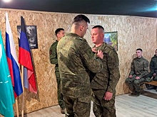 Бойцы группировки «Центр», прошедшие десятки штурмов, получили награды