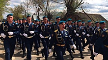 Ульяновские и тульские десантники приняли участие в акции «Песни Победы - Голос весны»