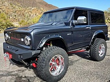 В Сети показали великолепный внедорожник Ford Bronco 1969 года на современном шасси F-150