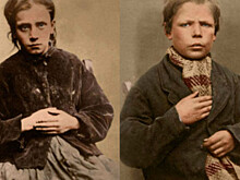 Портреты детей XIX века, приговоренных к каторжным работам и тюрьме за мелкие кражи