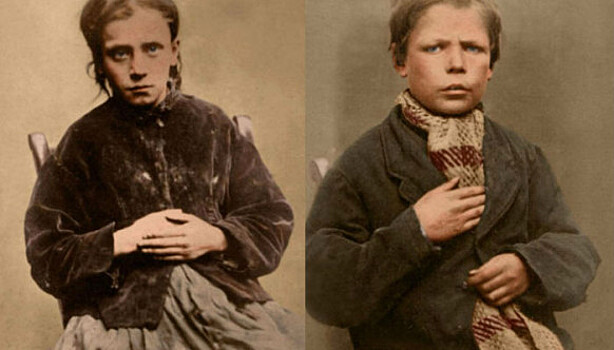 Портреты детей XIX века, приговоренных к каторжным работам и тюрьме за мелкие кражи
