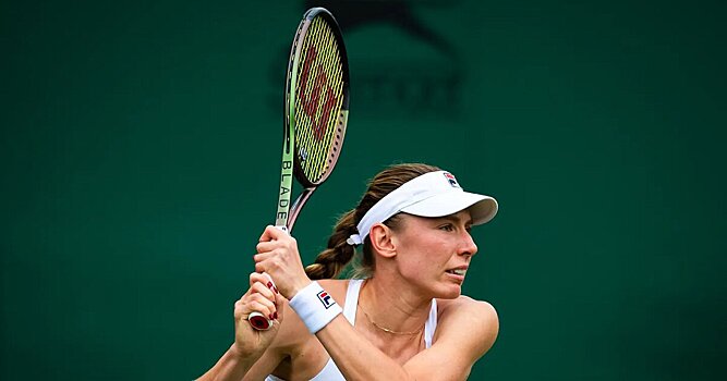 Александрова впервые вышла во вторую неделю «Большого шлема»