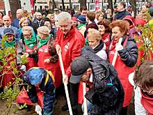 Активистка из Текстильщиков приняла участие в городском ретро-субботнике
