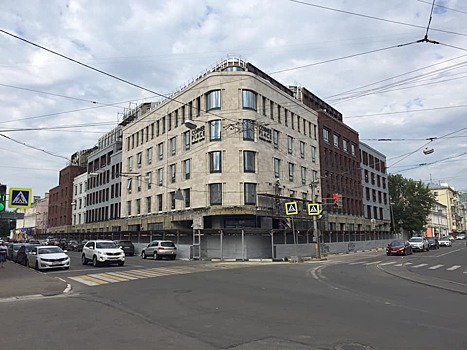 Фото дня: Дом Крестьянина избавился от строительных лесов