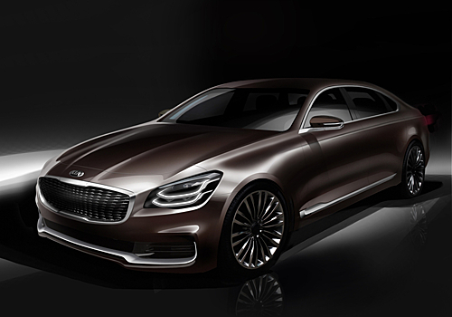 Раскрыта внешность нового Kia Quoris