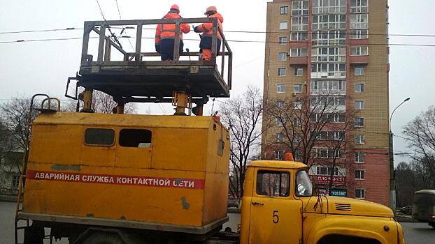 Инвентаризация троллейбусной контактной сети стартовала в Вологде
