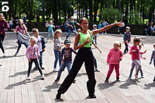 Танцевальная академия Елены Успенской провела первый мастер-класс в парке «Пехорка»