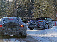 Общие спорткары BMW и Toyota сфотографировали вместе