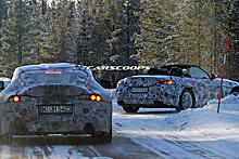 Общие спорткары BMW и Toyota сфотографировали вместе