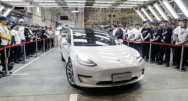 Tesla выпустила рекордное количество электромобилей
