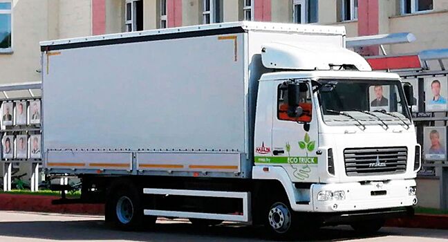 МАЗ выпустил полностью электрический грузовик