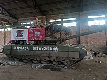 Жители Варнавина поздравили с Днём Победы воинов-земляков в Курской области