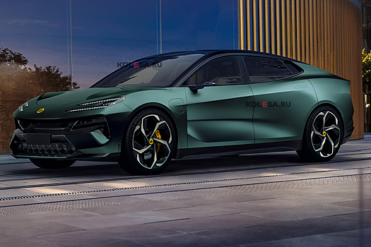 Lotus готовит новый лифтбек Envya