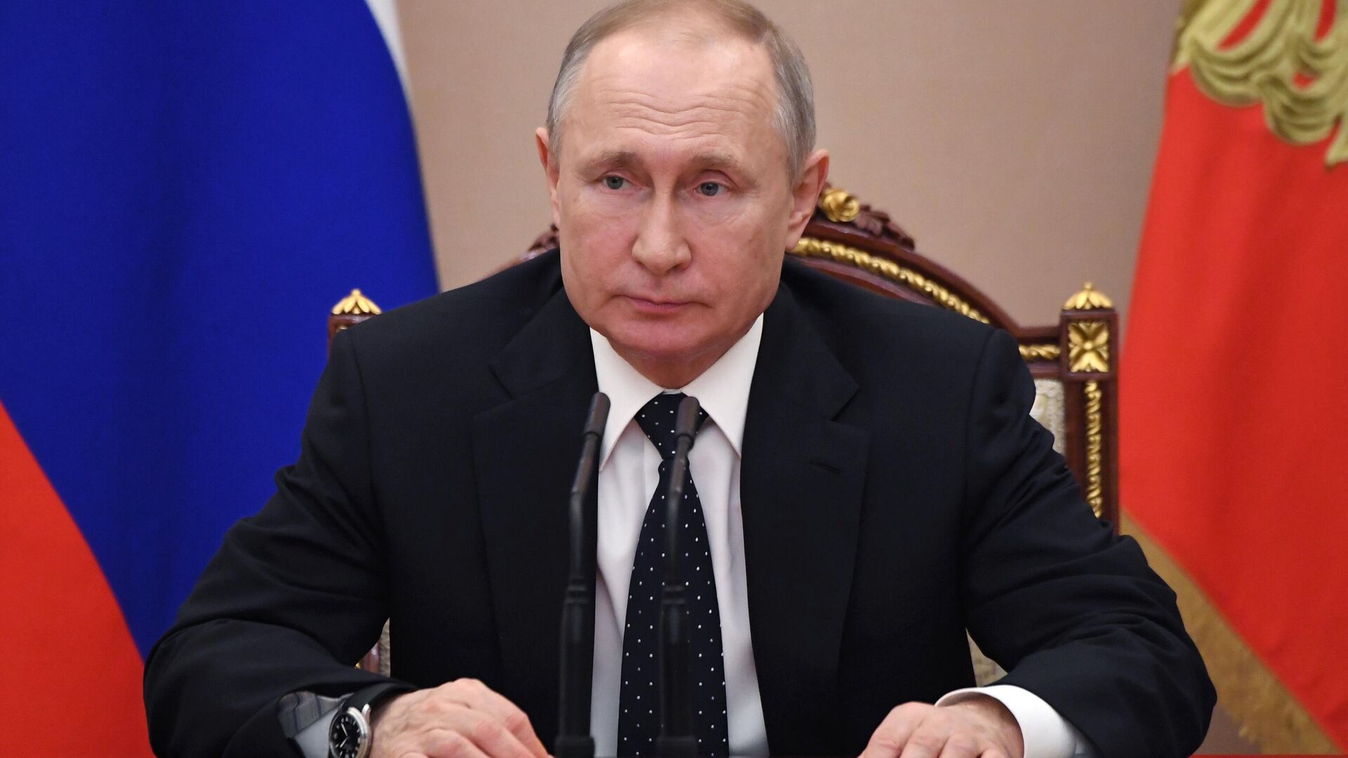 Путин обсудил с Совбезом безопасность объектов информационной инфраструктуры