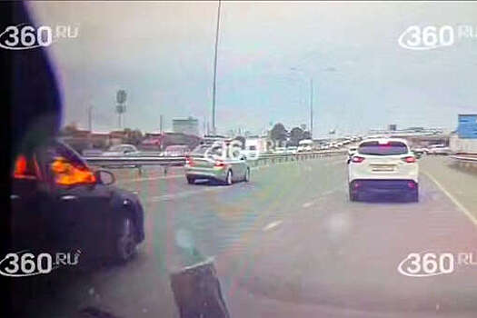 В Краснодаре в движущейся Toyota взорвался газовый баллон