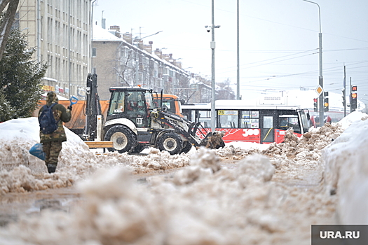Мэр Пинаев: главным уборщиком снега с дорог в этом году будет весна