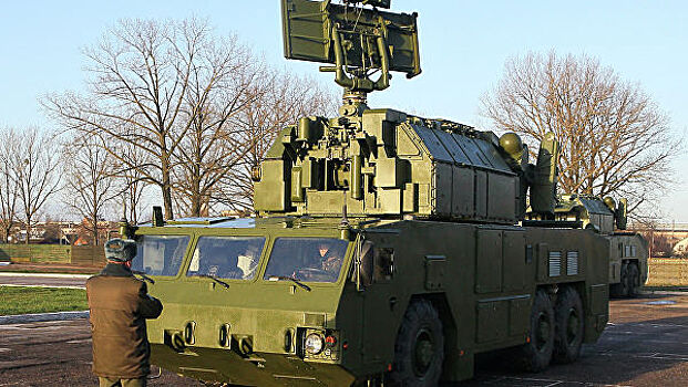 Батарею ЗРК "Тор-М2" передали полку, осуществляющему прикрытие БелАЭС