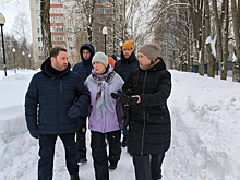 Сегодня, 21 февраля, глава управы района Савёлки Игорь Костин провёл обход территории 7-го микрорайона