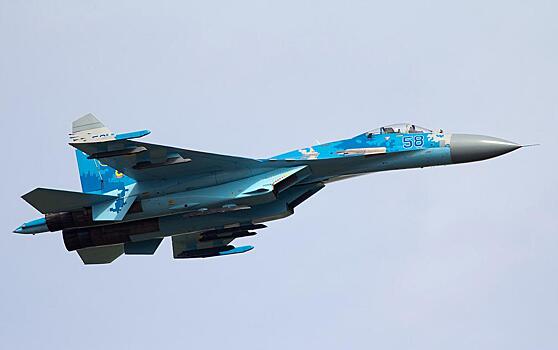 Летчик назвал причины крушения Су-27 на Украине