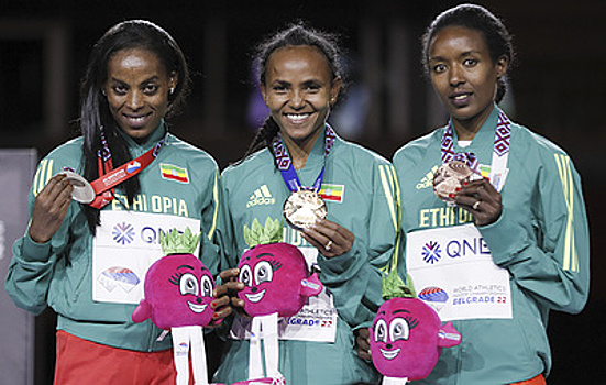 Сборная Эфиопии выиграла медальный зачет чемпионата мира по легкой атлетике в помещении