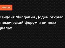 Президент Молдавии Додон открыл экономический форум в винных подвалах