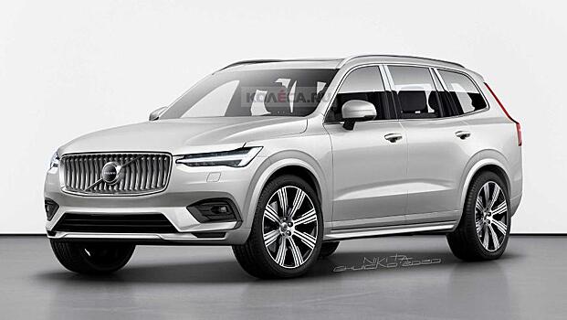 Стали известны подробности о флагманским электрокроссе Volvo XC100