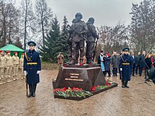 В Балахне открыли памятник «Героям земли Балахнинской»