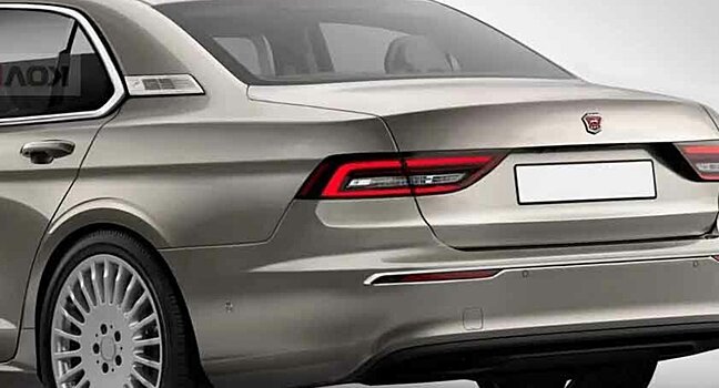 Седан ГАЗ-3102 «Волга» 2022 показали на эксклюзивных фоторендерах