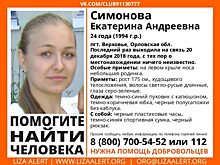 Орловцев просят помочь в поисках пропавшей молодой женщины