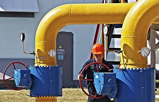 Транзит российского газа через Украину вырос
