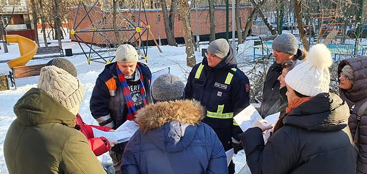 Глава управы проинспектировал территорию Сокола