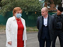 Сорокина ознакомилась с ремонтом дорог в Борках