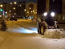 В городах и районах Самарской области 21 ноября идут работы по расчистке снега