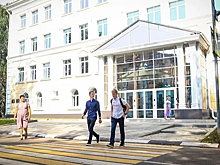 В Красногорске стартовали работы по обустройству пешеходных переходов и бордюров у школ