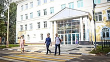 В Красногорске стартовали работы по обустройству пешеходных переходов и бордюров у школ