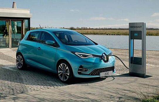 Renault Zoe наградили эксклюзивной версией Riviera Edition