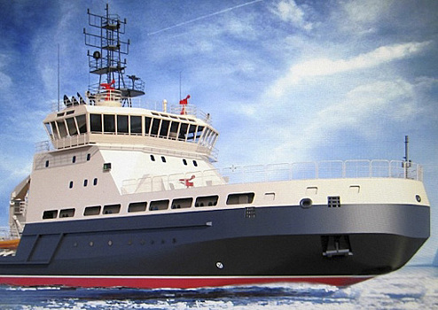 В Санкт-Петербурге для ВМФ России заложен новейший ледокол «Евпатий Коловрат»