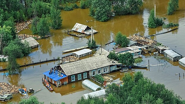 В Усть-Ивановке эвакуируют население